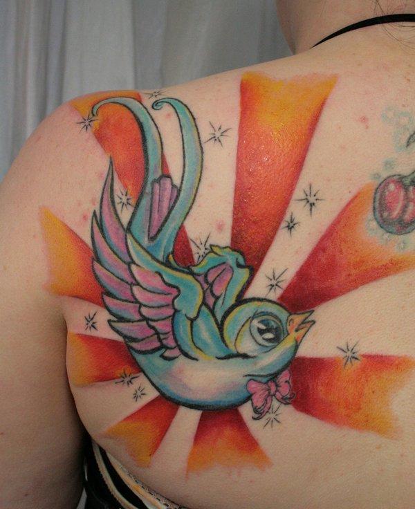 Bird Tattoos For Girls2012