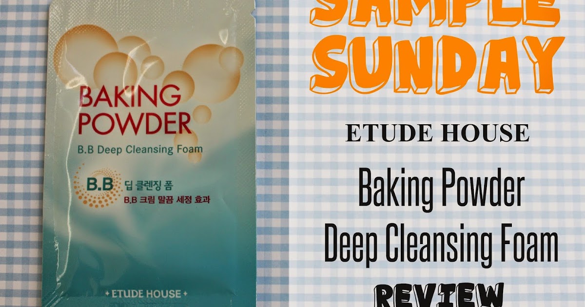 Etude House Baking Powder B.B. Deep Cleansing Foam Review A Very