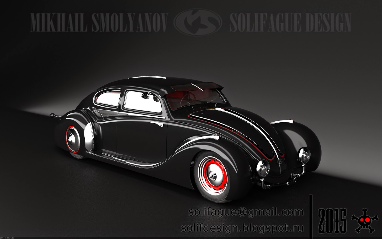 Solifague Design: VW Beetle Custom Black Edition