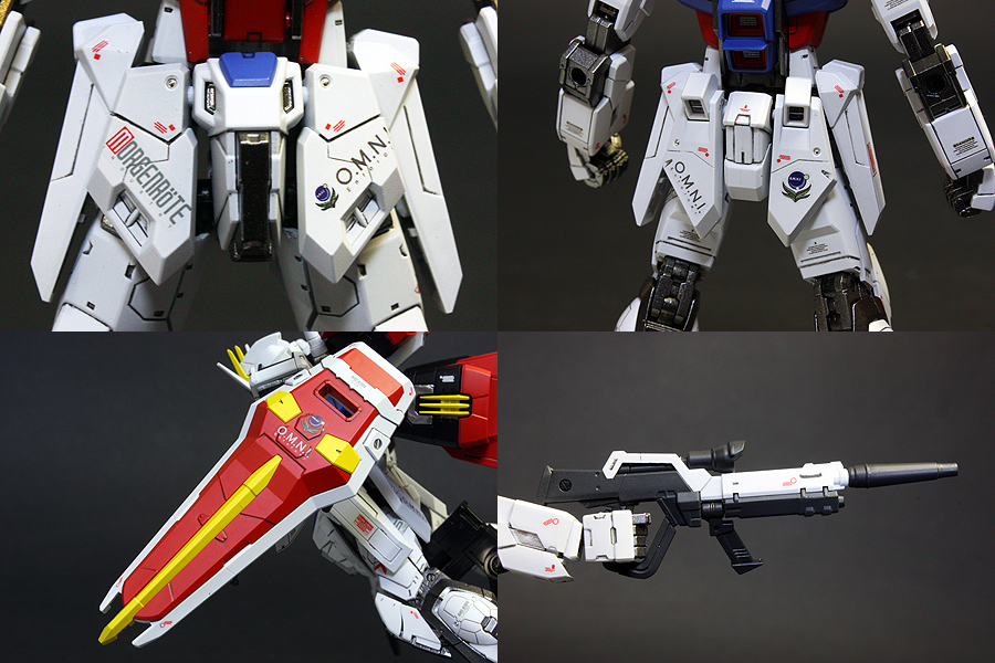 GUNDAM GUY: RG 1/144 Aile Strike Gundam + Skygrasper + Accessories Set