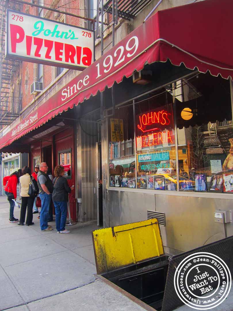 Looking for Pizza on Bleeker Keste Pizza and Vino, John's Pizzeria and