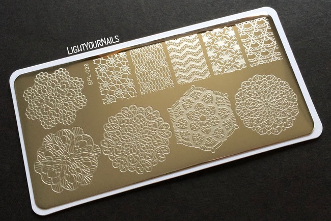 Stamping plate BPL-028 at BornPrettyStore Stamping plate BPL-028 at BornPrettyStore