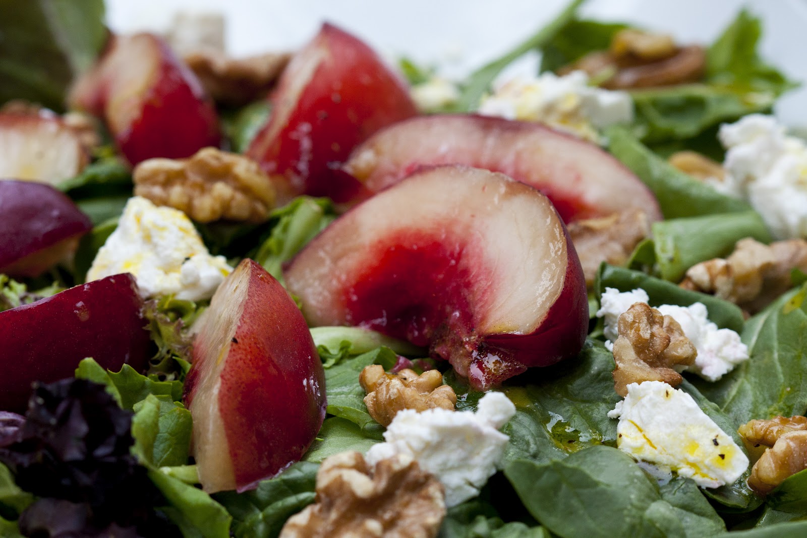 Red Lab No. 27 Nectarine & Goat Cheese Salad