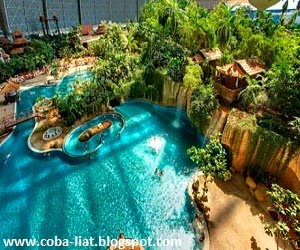 Taman air indoor terbesar didunia Taman air indoor terbesar didunia