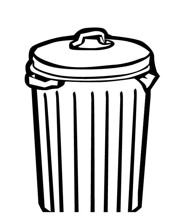 Coloriage Poubelle Tri Selectif