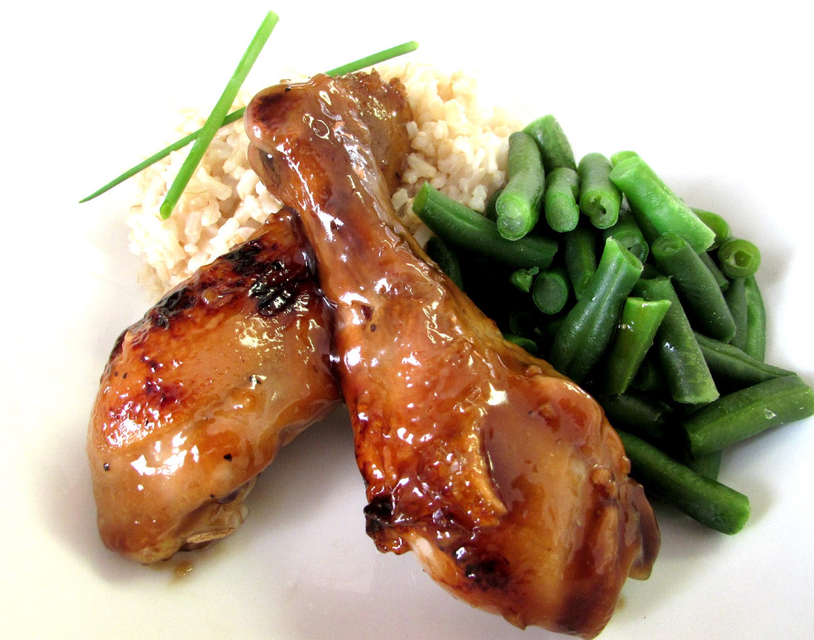 Glamour Girl Gourmet Soy & Brown Sugar Glazed Chicken Legs