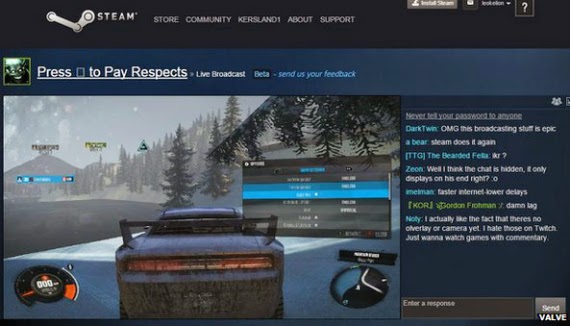 Steam, επιχειρεί να χτυπήσει το Twitch με δική του game streaming υπηρεσία
