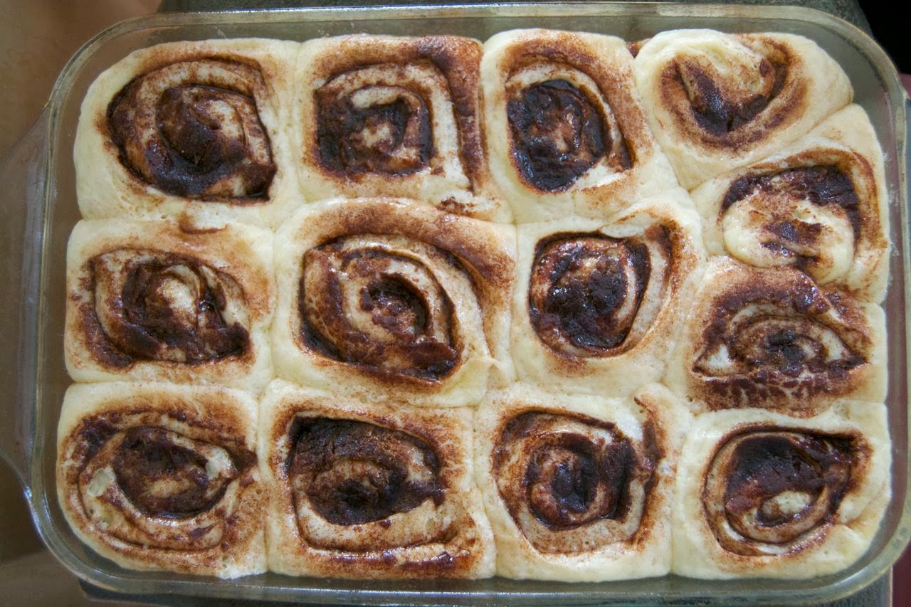 Cinnamon Rolls with Vanilla Bean Cream Cheese Frosting 365 Days of Baking
