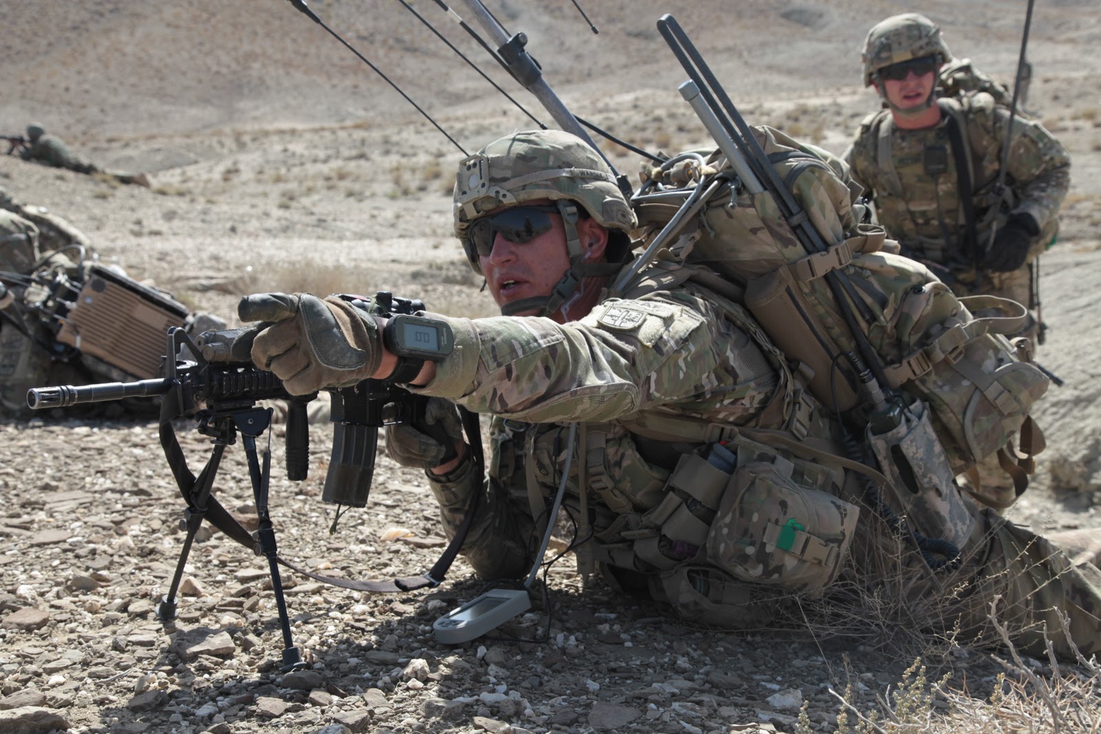 SNAFU! 172nd Infantry on patrol....