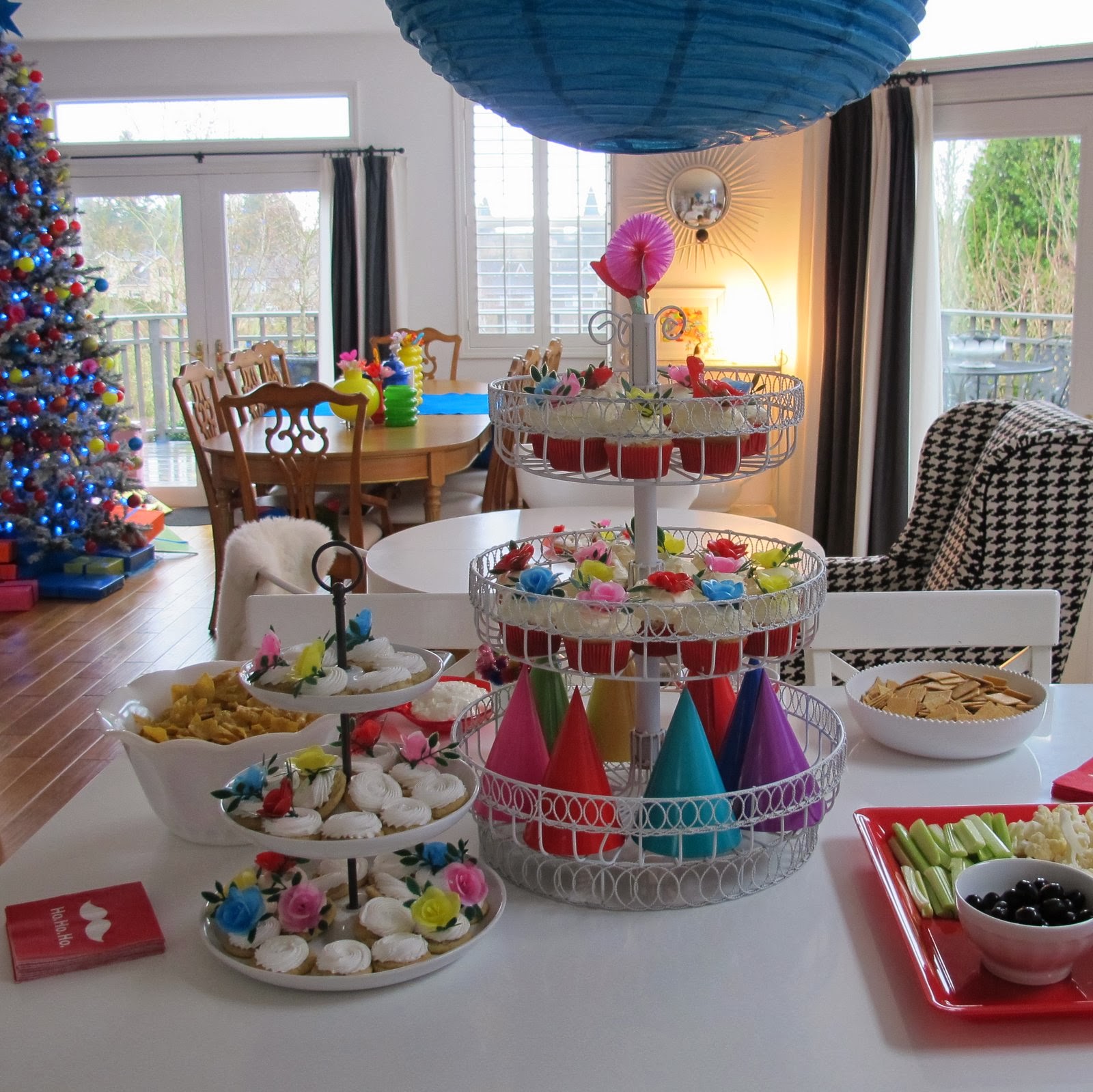 everyday plaid: preparing for the party...lake is one!