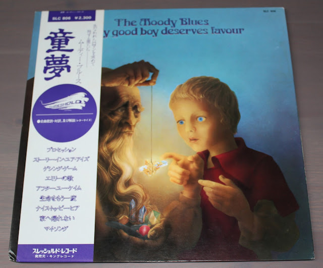 THE MOODY BLUES Every good boy deserves favour