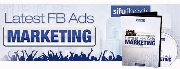 DVD Rakaman Seminar Latest FB Ads Marketing
