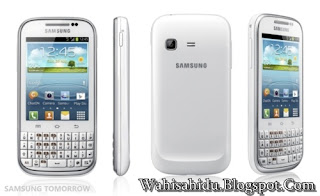 Harga dan Spesifikasi Samsung Galaxy Chat Qwerty B5330