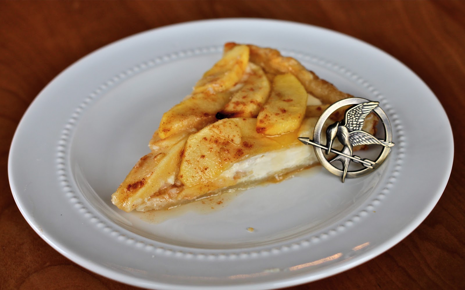 Yammie's Noshery Peeta's Goat Cheese and Apple Tart