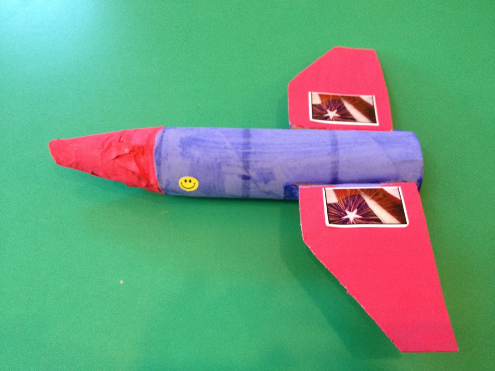 Evergreen Montessori House Rocket Ship Paper Towel Roll