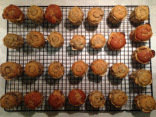Peanut Butter Cheesecake Filled Banana Bread Cakes Peanut Butter Cheesecake Filled Banana Bread Cakes