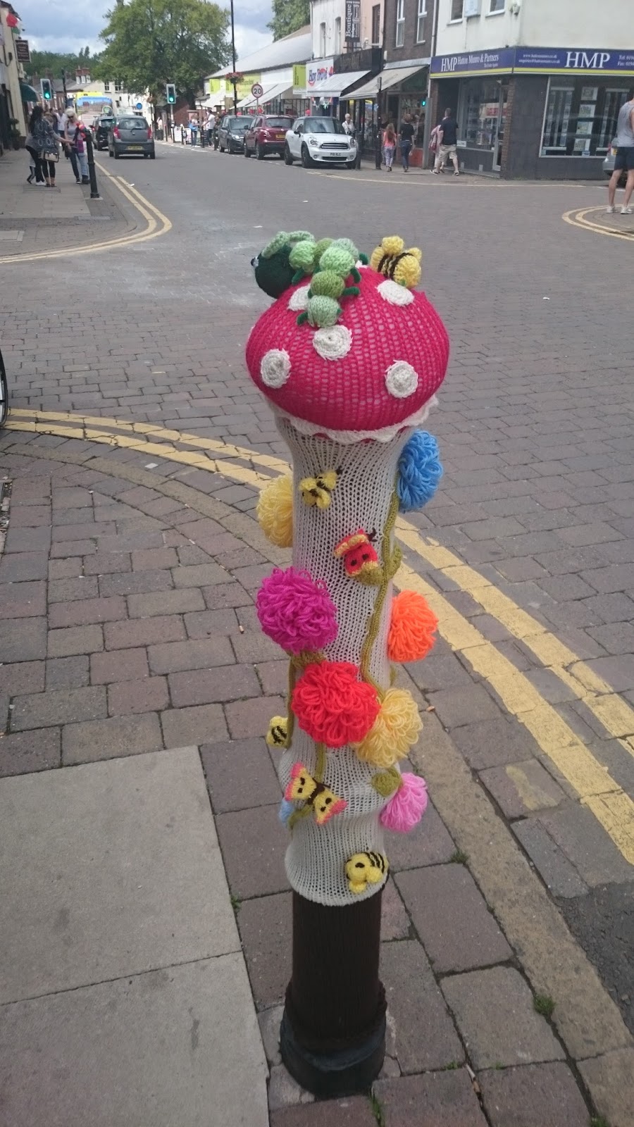 Westhoughton Yarn Bombing Event Crochet Addict UK