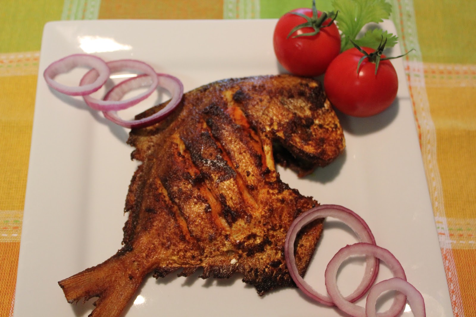 Subhra's Kitchen Pomfret Fry