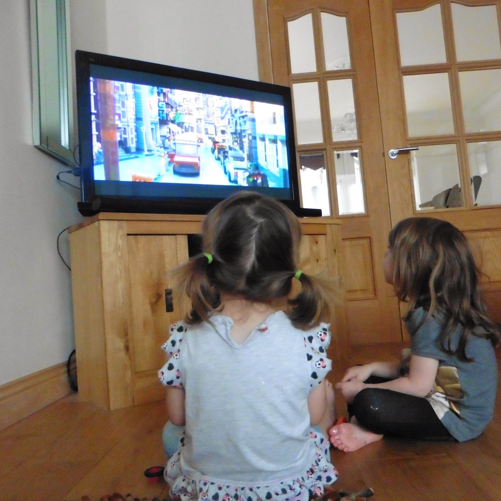 Watching Lego movie Watching Lego movie