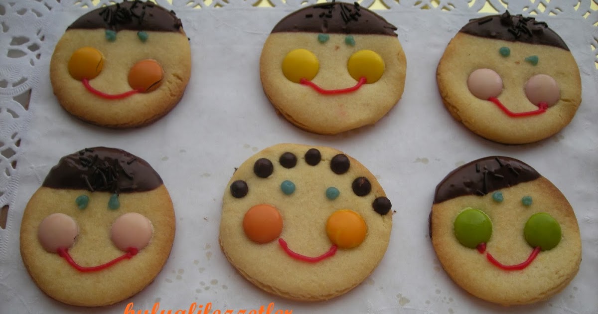 hülyalı lezzetler Neşeli Kurabiye ( çocuklar için)