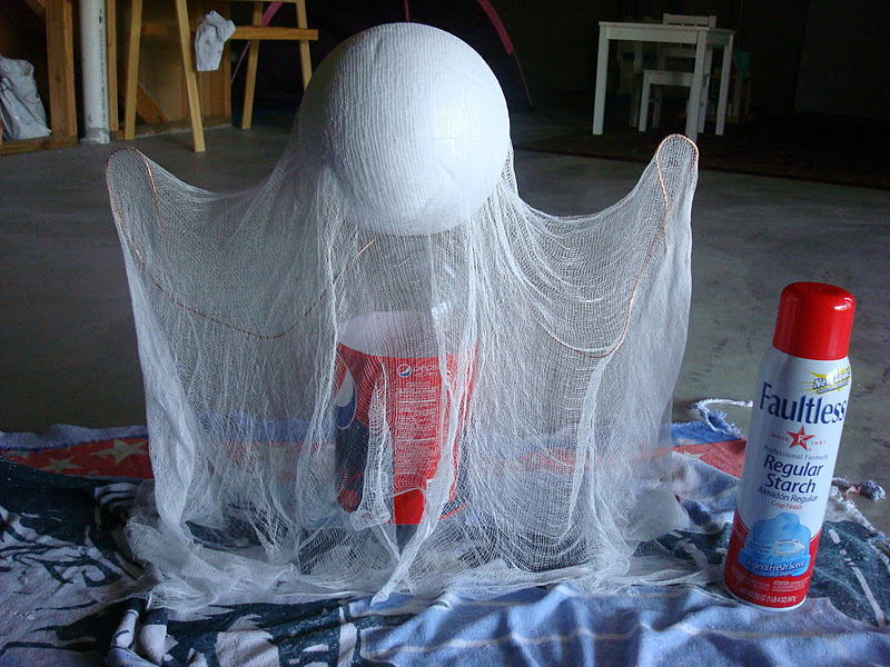 making it feel like home Cheesecloth Ghosts