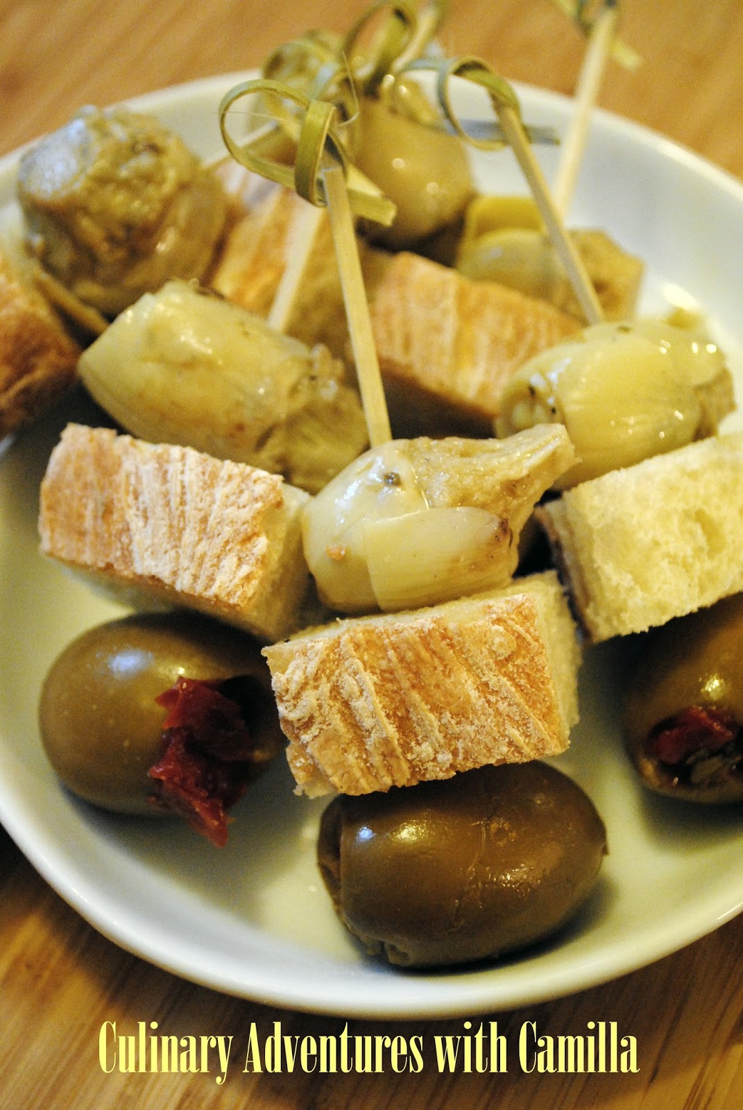 Antipasto Skewers {On a Stick!}