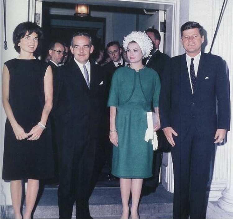 JFK, JACKIE AND PRINCESS GRACE