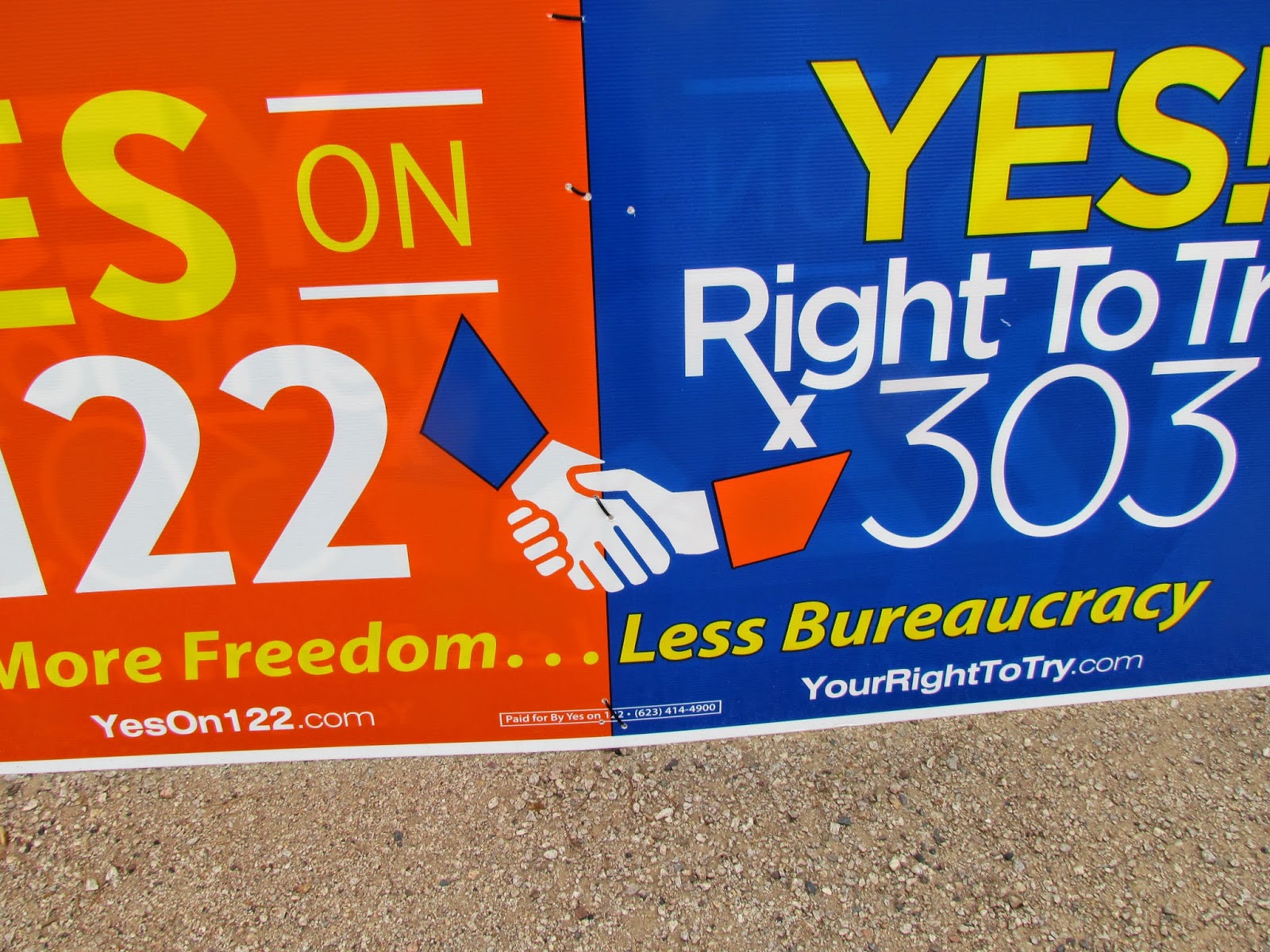 Read Fun with campaign signs Reinforcing choices now from Blog for