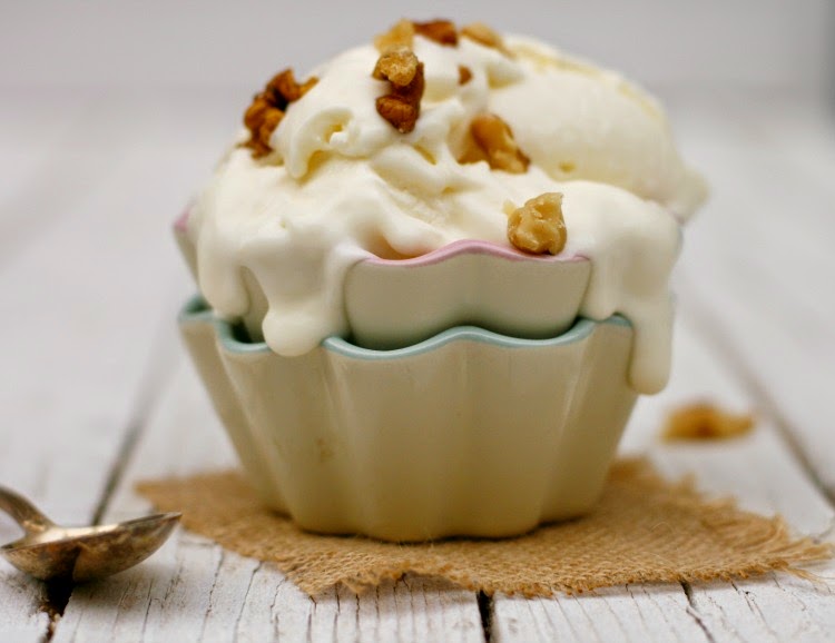 Ice Cream De Yogurt Griego Y Miel