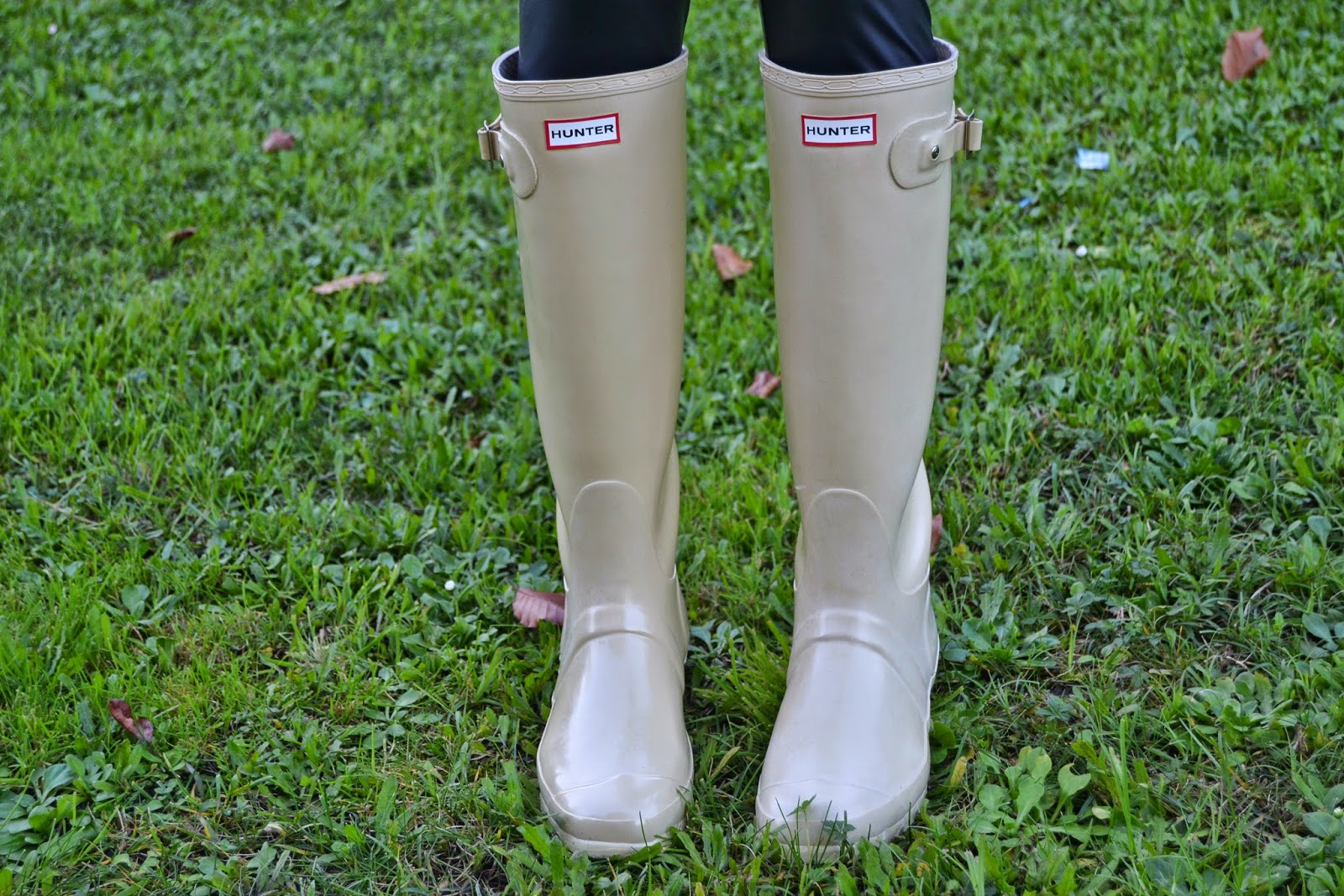 All Over Sequin Hunter boots outfit