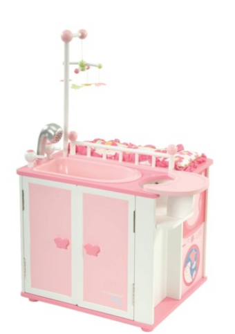 baby doll changing table and care center