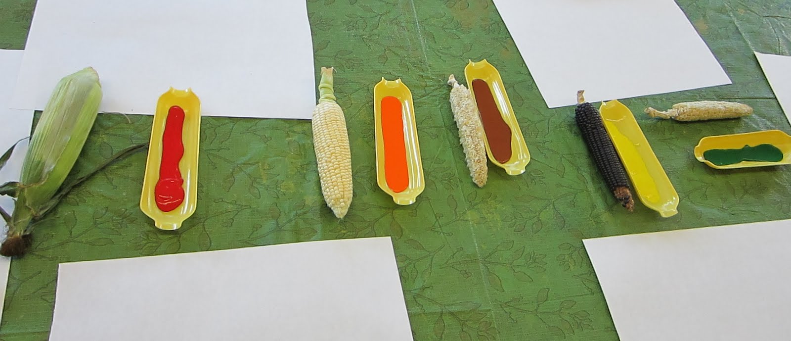 StrongStart Corn Cob Painting