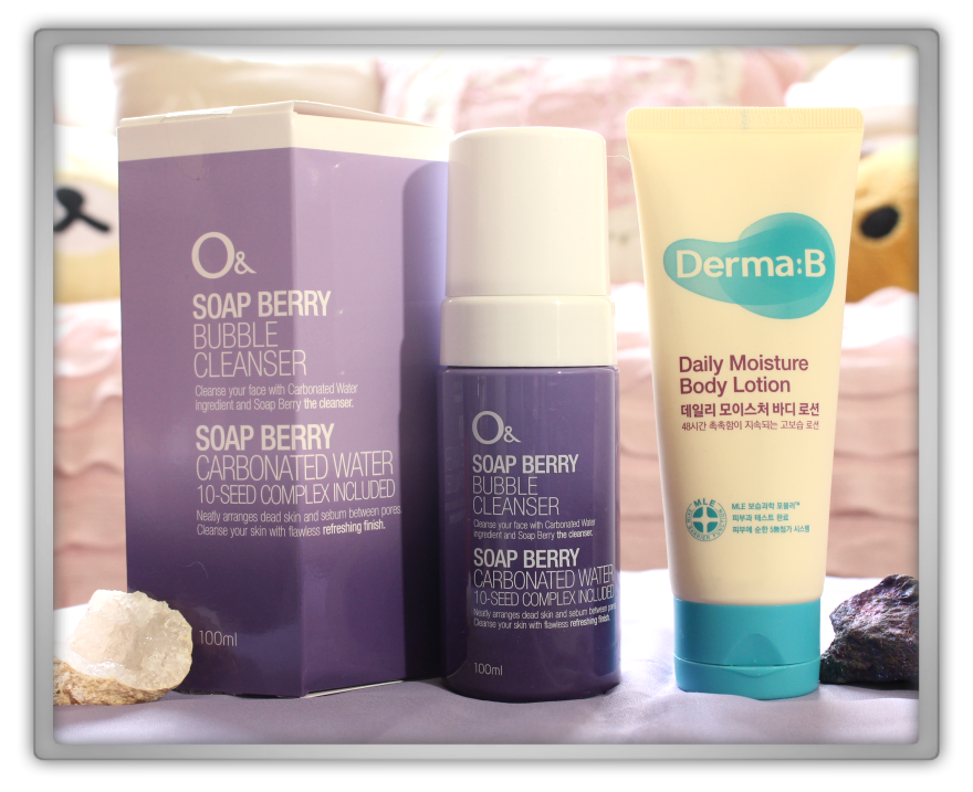 겟잇뷰티박스 by 미미박스 memebox Luckybox beautybox #8 unboxing review preview box O& soap berry bubble cleanser dermab daily moisture body lotion 겟잇뷰티박스 by 미미박스 memebox Luckybox beautybox #8 unboxing review preview box O& soap berry bubble cleanser dermab daily moisture body lotion