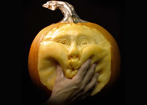 most expressive pumpkin face