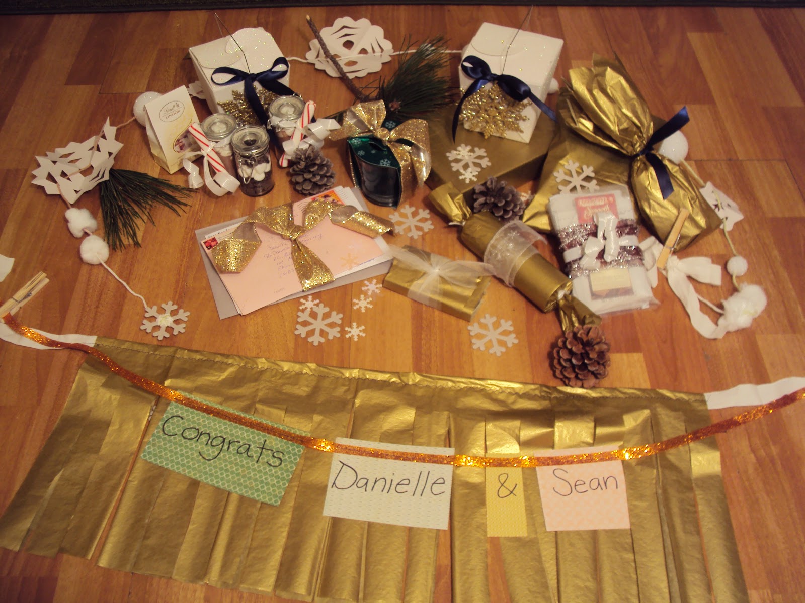 I like boring things. Bridal Shower in a Box