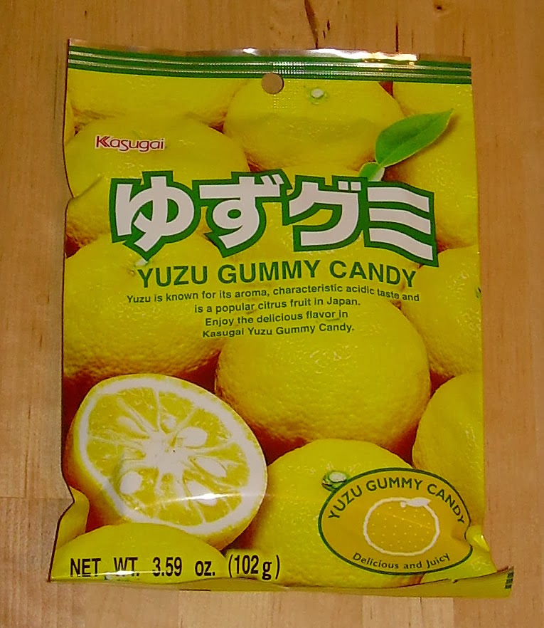 Japanese Snack Reviews: Kasugai Yuzu Gummy Candy