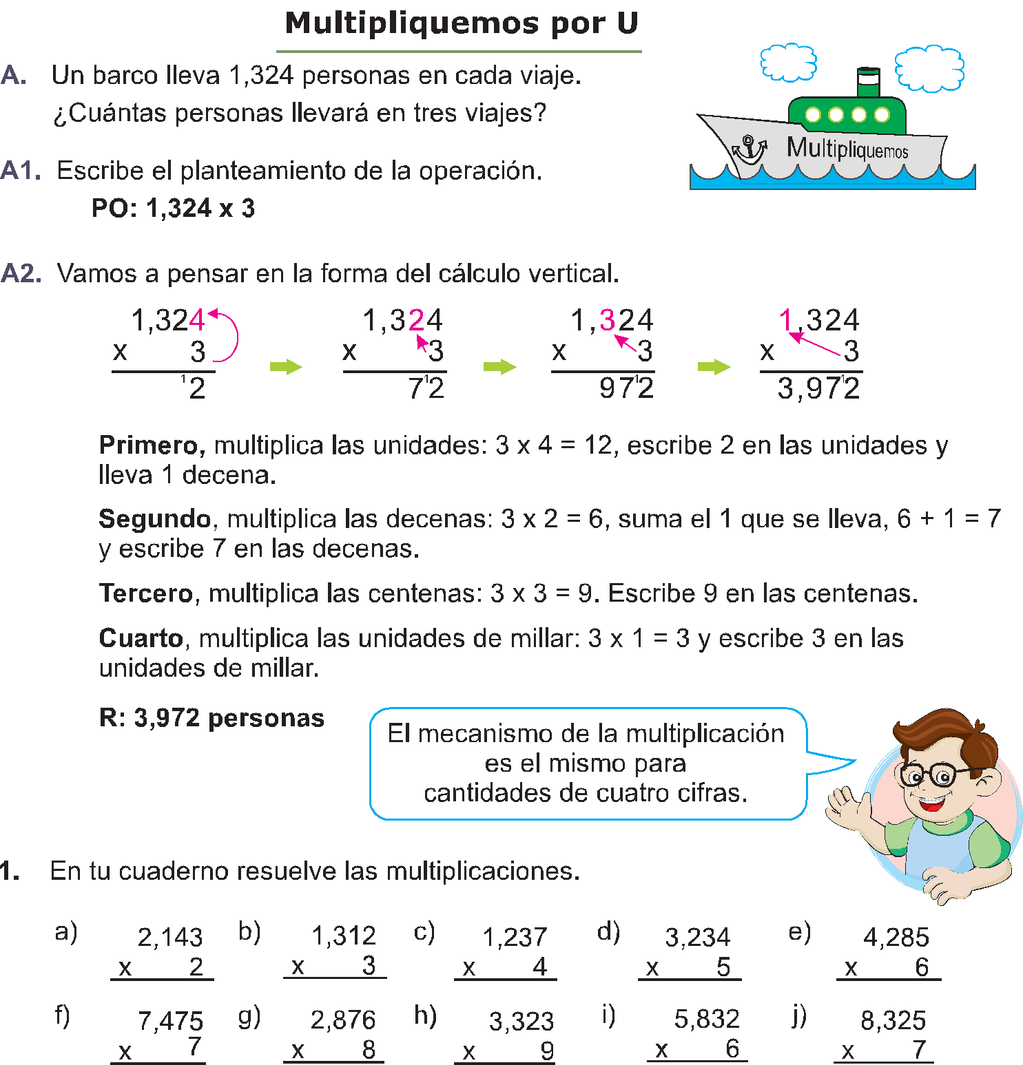MULTIPLICACIÓN POR NÚMEROS DE 2 CIFRAS EJEMPLOS RESUELTOS DE CUARTO ... MULTIPLICACIÓN POR NÚMEROS DE 2 CIFRAS EJEMPLOS RESUELTOS DE CUARTO ...
