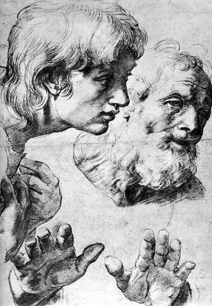 Rubens Figure Drawing