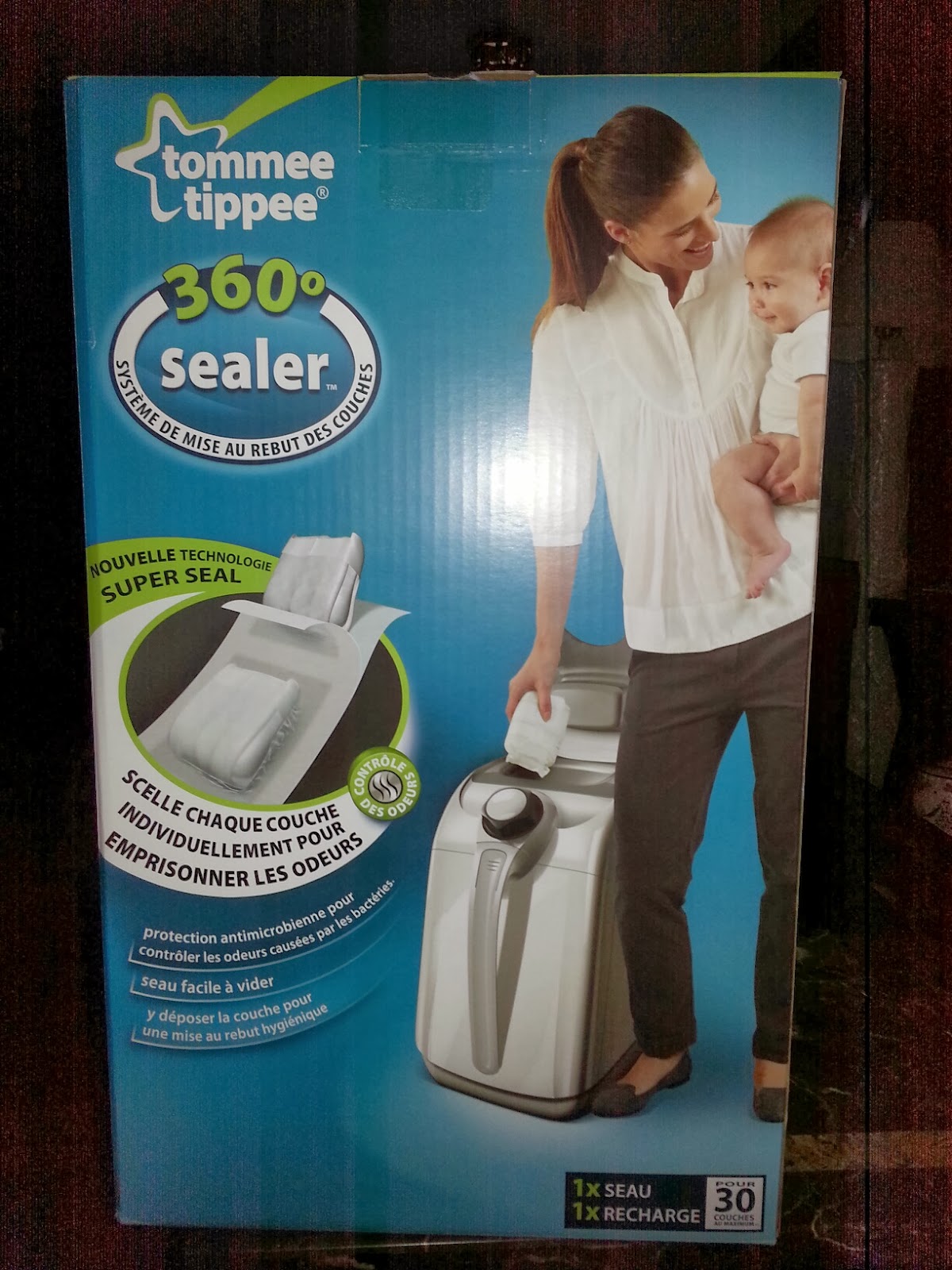 Grammy2Kaiden Tommee Tippee 360° sealer™ Diaper Disposal System Review