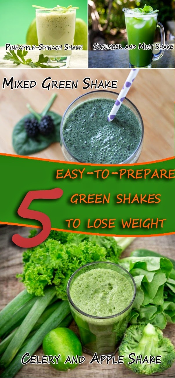 Top 5 easy to prepare green shakes to lose weight All Top Food