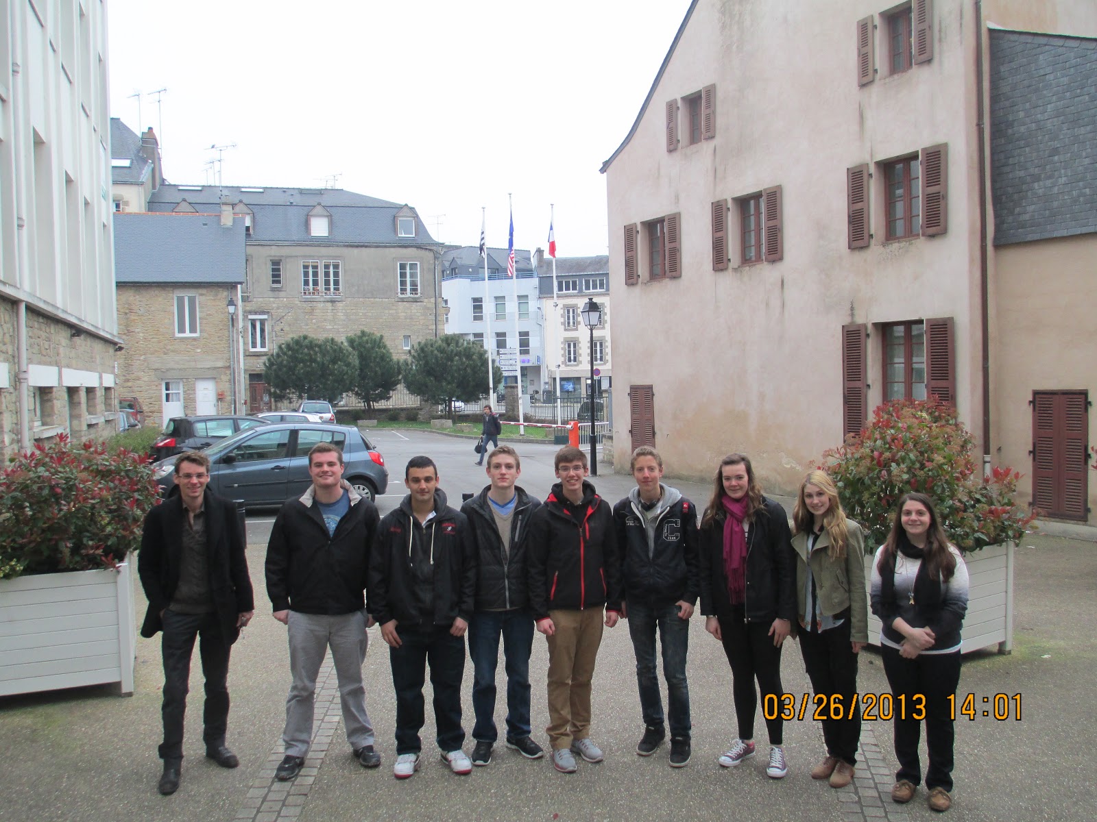 SFX Albany Academies Exchange 2013 Lycee Saint FrancoisXavier & the