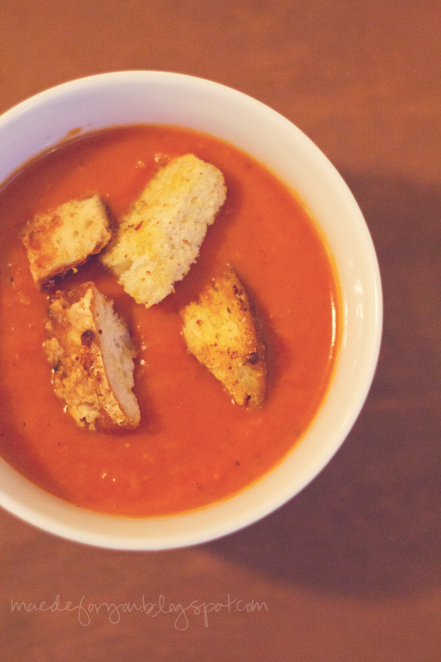 maede.for.you. Panera Soup {Creamy Tomato}