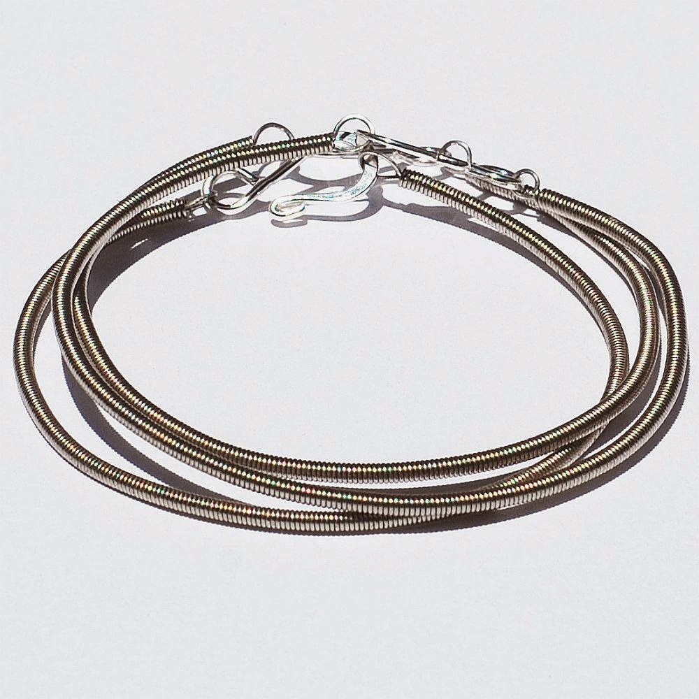 Guitar String Jewelry by Tanith Rohe