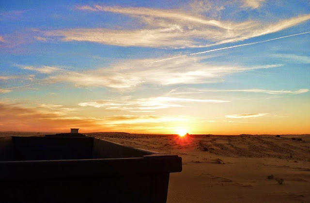 Mauritania, Iron Ore Train, Desert, Africa, Sunset