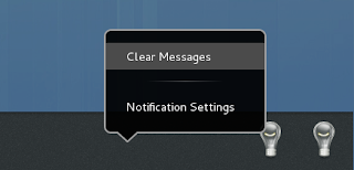Clear all notifications from the Message Tray