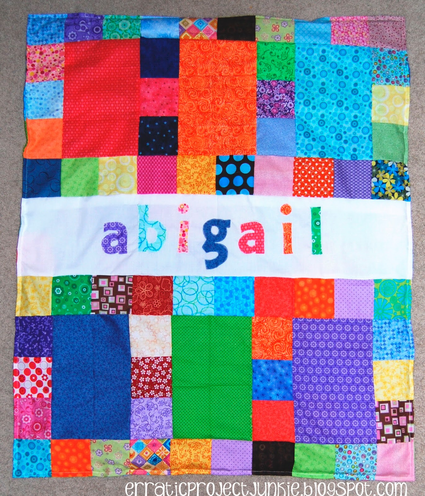 Erratic Project Junkie "N" is for Names