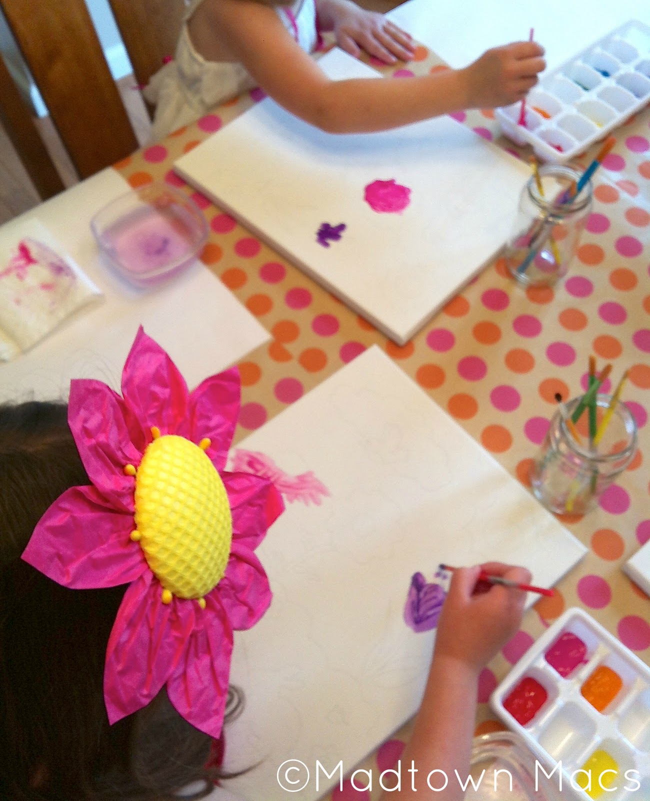 Let's Paint! A Painting Birthday Party! Charisa Darling