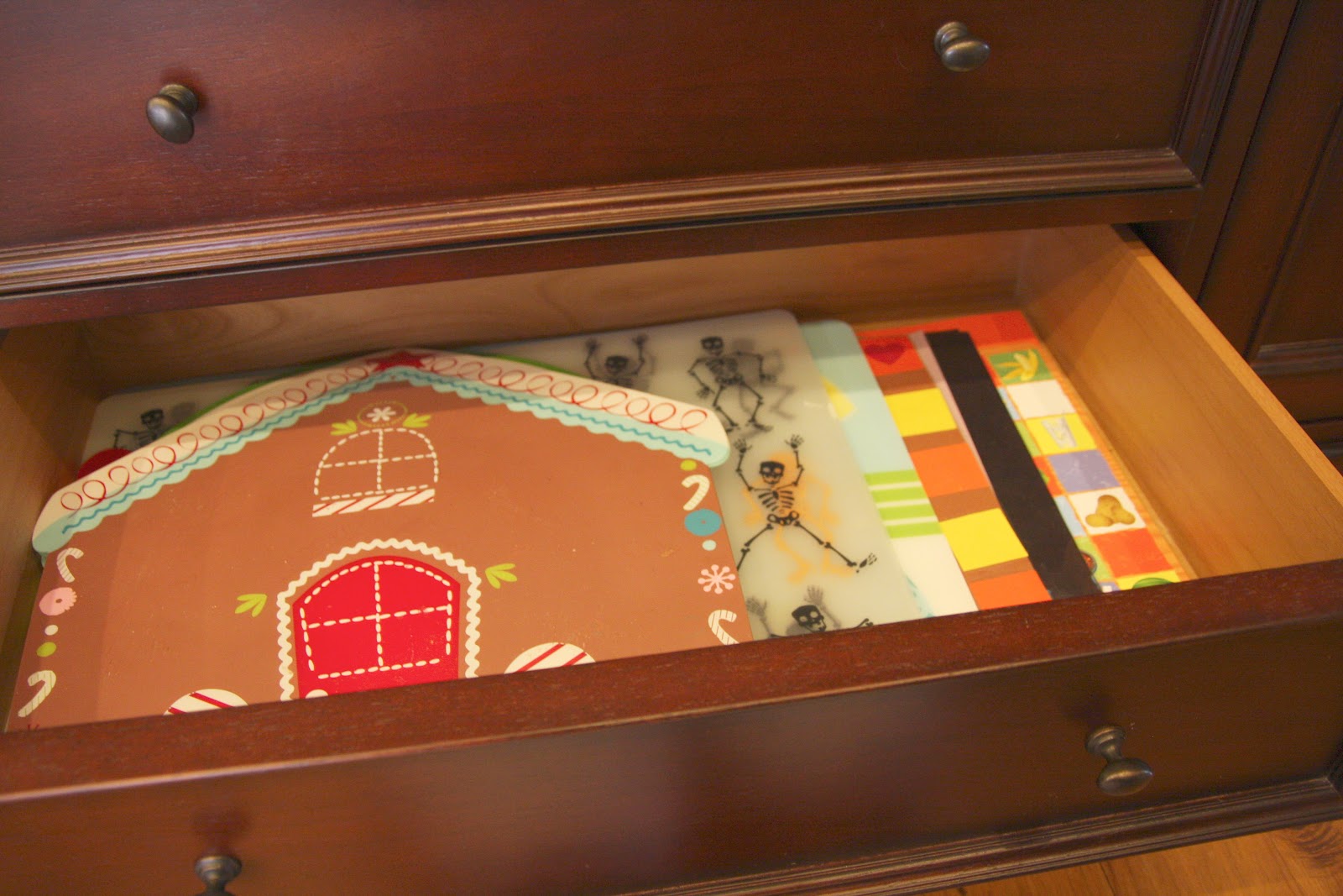 organized placemats Simply Organized