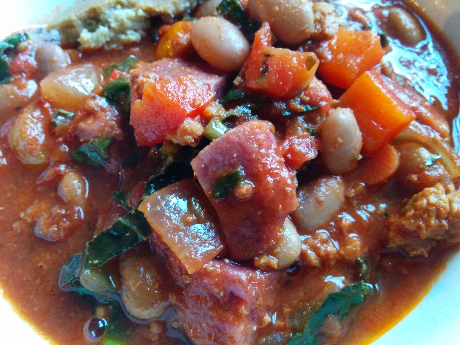 WholeFoodVegan Pinto Bean and Vegetable Chili