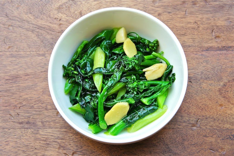 StirFry Hong Kong Kai Lan With Rice Wine